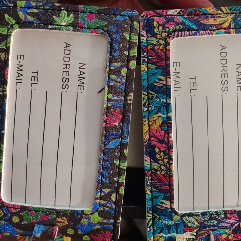 Cat Lady Box: luggage tags (set of 2) - Picture 2 of 5